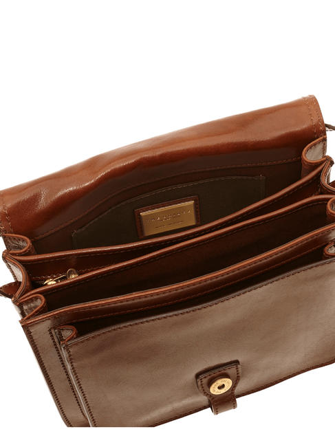 STORY Umhängetasche aus Leder BRAUN - Damentaschen
