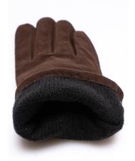 TOSCA BLU Handschuh in suede  Dunkelbraun - Handschuhe - 2