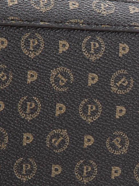 HERITAGE CLASSIC Mini-Schultertasche Schwarz Braun - Damentaschen