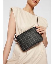 POLLINI HERITAGE CLASSIC Mini-Schultertasche Schwarz Braun - Damentaschen - 6