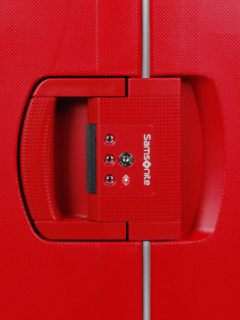 S'CURE S'CURE-Linie, extragroße Größe purpurrot - Harte Trolleys