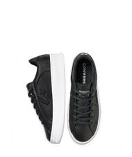 CONVERSE PRO LEATHER LIFT PLATFORM Turnschuhe aus Leder SCHWARZ / SCHWARZ / WEISS - Schuhe Unisex - 5