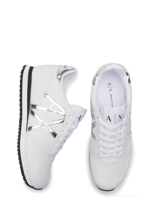 RIO Turnschuhe weiß / silb - Damenschuhe