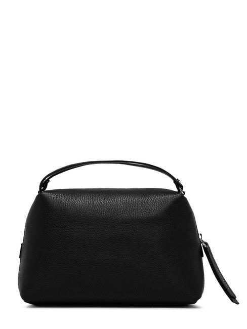 ALIFA Tasche mit Schulterriemen aus Leder Schwarz - Damentaschen