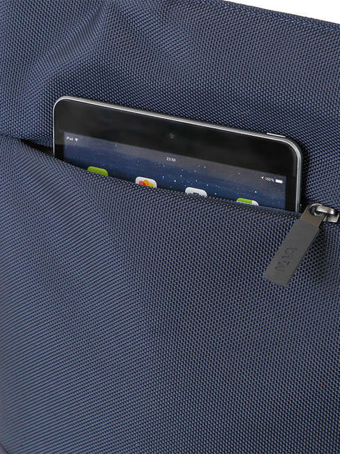EASY PLUS Vertikale Tasche f&uuml;r iPad mit Schultergurt Nachtblau - Damentaschen