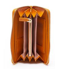 COCCINELLE METALLIC SOFT Gro&szlig;es Portemonnaie mit Rei&szlig;verschluss Ingwer - Brieftaschen Damen - 3