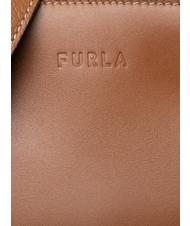 FURLA MIASTELLA Handtasche mit Schultergurt Cognac - Damentaschen - 5