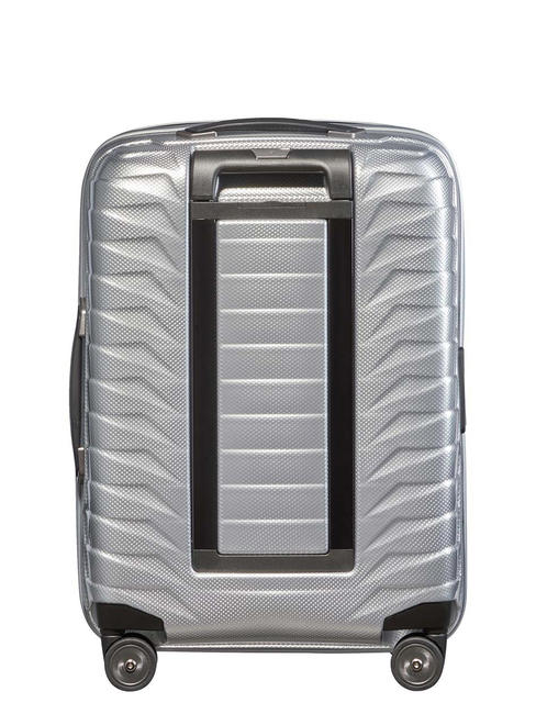 PROXIS Erweiterbarer Handgep&auml;ckwagen SILBER - Handgep&auml;ck