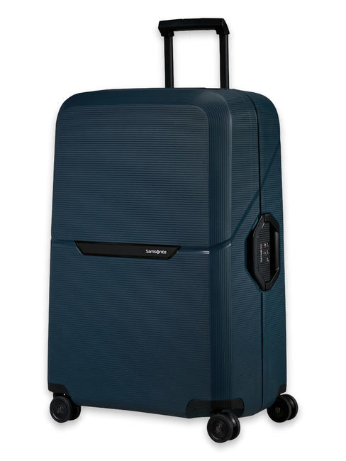 MAGNUM ECO Gro&szlig;er 75-cm-Trolley Mitternachtsblau - Harte Trolleys