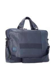 PIQUADRO PULSE PLUS Aktentasche aus Leder f&uuml;r PC 14 "/ Tablet 10" - Arbeitstaschen