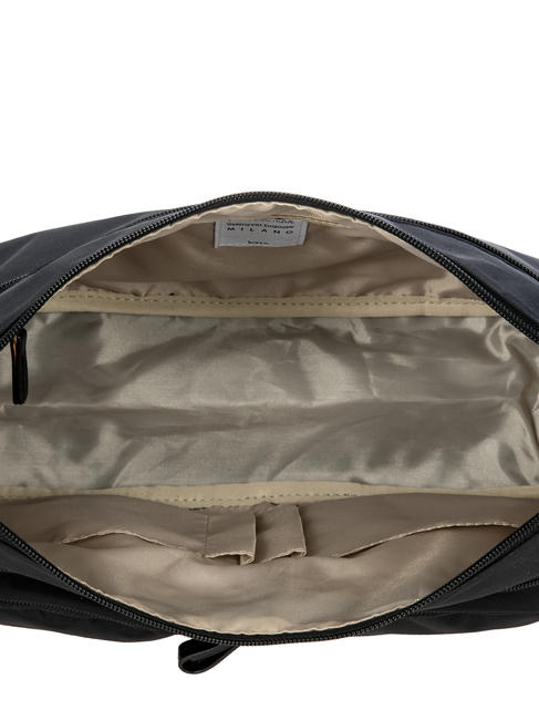 X-BAG Umh&auml;ngetasche, erweiterbar Schwarz Schwarz - Damentaschen