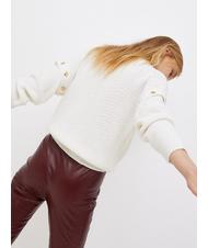 LIUJO   Pullover mit Stehkragen und Nieten bialana - Damenpullover - 3