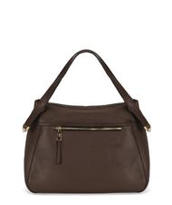 TOSCA BLU POLLICINO Tasche mit Schulterriemen aus Leder BRAUN - Damentaschen - 3