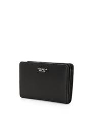TOSCA BLU BASIC Mittelgro&szlig;e Geldb&ouml;rse aus Leder Schwarz - Brieftaschen Damen - 3
