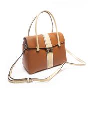 YNOT GRACE Handbag, with shoulder strap br&auml;unen - Damentaschen - 3