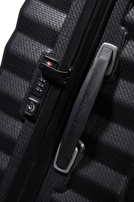 LITE-SHOCK LITE-SHOCK, mittlere Größe, ultraleicht SCHWARZ - Harte Trolleys