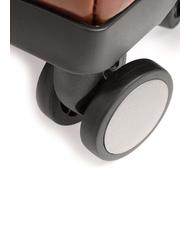 THE BRIDGE STORY Handgepäckwagen aus Leder BRAUN - Handgepäck - 4