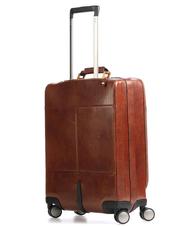 THE BRIDGE STORY Handgepäckwagen aus Leder BRAUN - Handgepäck - 5