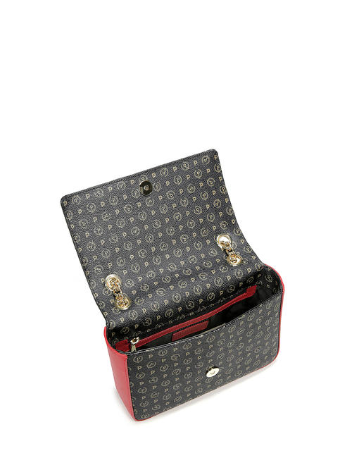 Heritage Classic Schulter- oder Schulter-Minitasche schwarzer Lack - Damentaschen