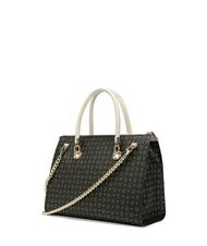POLLINI Heritage Classic Handshopper, mit Schulterriemen schwarz / elfenbein - Damentaschen - 3