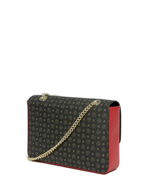 HERITAGE CLASSIC Umhängetasche, Umhängetasche schwarzer Lack - Damentaschen