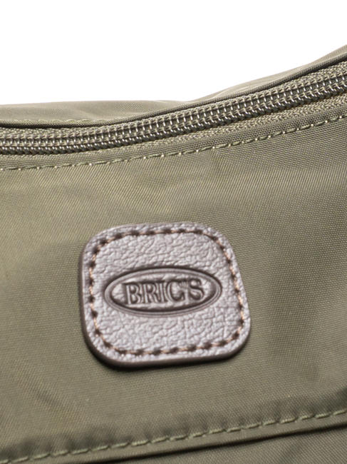 X-BAG S Schultertasche oliv / dunkelbraun - Damentaschen