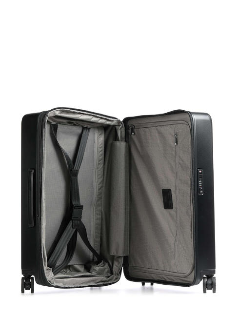 ROADSTER Mittlerer Trolley, erweiterbar Schwarz - Harte Trolleys