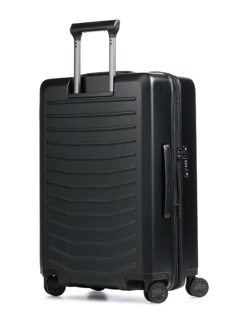 ROADSTER Mittlerer Trolley, erweiterbar Schwarz - Harte Trolleys