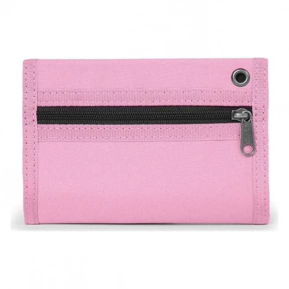 CREW Geldb&ouml;rse mit Klettverschluss friedliches Rosa - Brieftaschen Herren