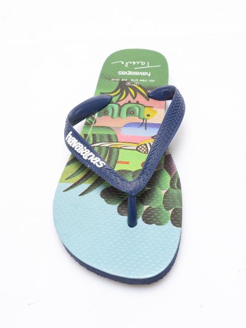 RETRATOS Flip-Flops mit Geschenkbox Navy blau - Schuhe Unisex