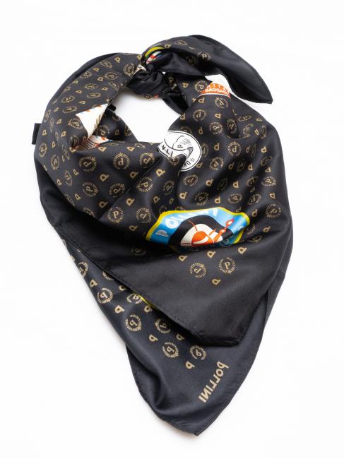 PATCH Bedrucktes Foulard Schwarz - Schals