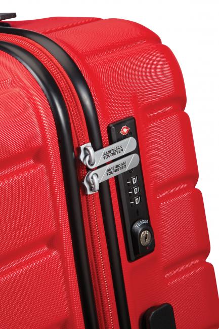 SMARTFLY 24IN Mittlerer Trolley rot - Harte Trolleys