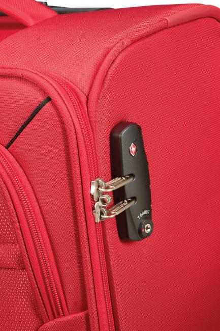SMARTFLY 19IN Halbstarrer Handgep&auml;ck-Trolley rot - Handgep&auml;ck