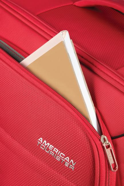 SMARTFLY 19IN Halbstarrer Handgep&auml;ck-Trolley rot - Handgep&auml;ck
