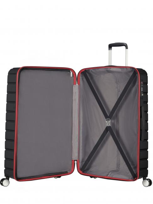 SMARTFLY 24IN Mittlerer Spinner-Trolley Schwarz - Harte Trolleys