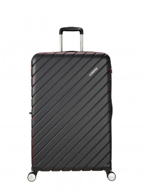SMARTFLY 24IN Mittlerer Spinner-Trolley Schwarz - Harte Trolleys