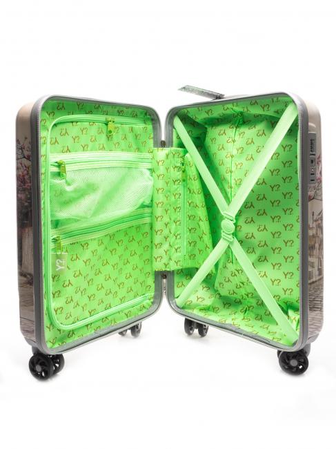 PRINT CASE Trolley f&uuml;r Handgep&auml;ck Paris Charleston - Handgep&auml;ck