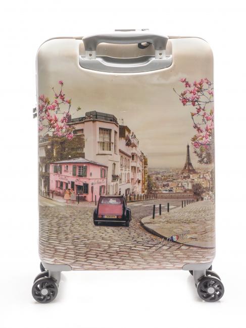 PRINT CASE Trolley f&uuml;r Handgep&auml;ck Paris Charleston - Handgep&auml;ck