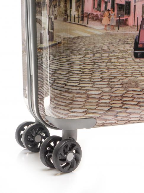 PRINT CASE Trolley f&uuml;r Handgep&auml;ck Paris Charleston - Handgep&auml;ck