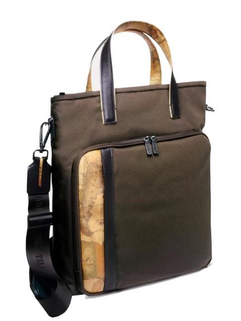 WORK WAY Vertikaler Ordner, 13 "PC-Halter dunkelbraun - Arbeitstaschen