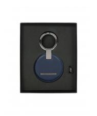 PORSCHE DESIGN CIRCLE Schlüsselanhänger aus Leder Blau - Schlüsselanhänger und Schlüsseletuis - 3