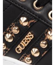 GUESS rassta sneaker 2cm Sneakers Woman SCHWARZ BRAUN - Damenschuhe - 4