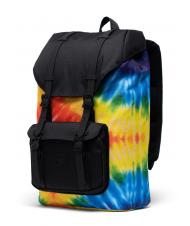 HERSCHEL Rucksack LITTLE AMERICA MID VOLUME-Modell, 13 "PC-Halter Regenbogen-Krawattenfarbe - Rucks&auml;cke f&uuml;r Schule &amp; Freizeit - 2