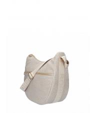 BORBONESE LUNA M Schultertasche Sand - Damentaschen - 2