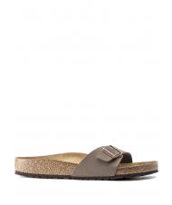 BIRKENSTOCK MADRID BIRKIBUC Pantoffel-Sandale Mokka - Schuhe Unisex - 2