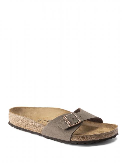 MADRID BIRKIBUC Pantoffel-Sandale Mokka - Schuhe Unisex