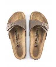 BIRKENSTOCK MADRID BIRKIBUC Pantoffel-Sandale Mokka - Schuhe Unisex - 4