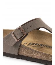 BIRKENSTOCK GIZEH BIRKO-FLOR  Zehenstegsandale Mokka - Schuhe Unisex - 6
