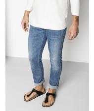 BIRKENSTOCK GIZEH BIRKO-FLOR Zehenstegsandale Schwarz - Schuhe Unisex - 8