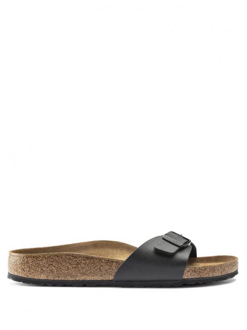 MADRID BIRKO FLOR Pantoffel-Sandale Schwarz - Schuhe Unisex